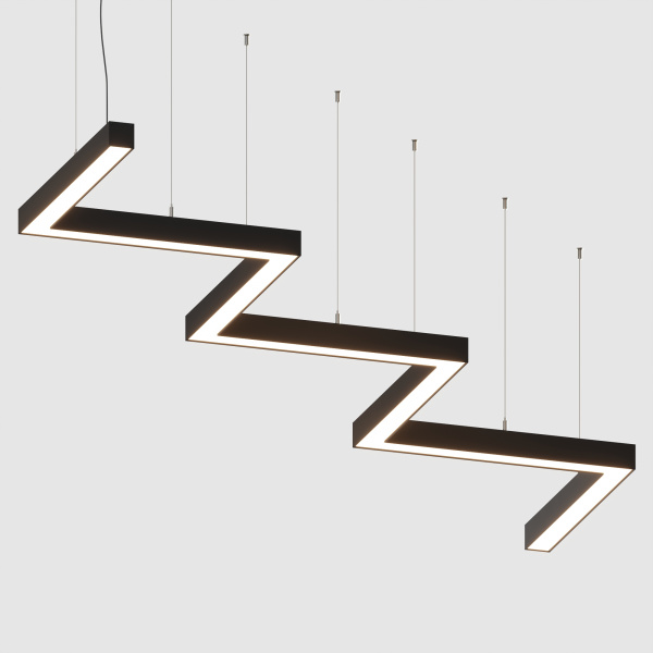 Накладной светодиодный светильник ZIGZAG 2475.500.50