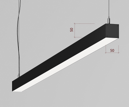 Подвесной светодиодный светильник LINE 50x50